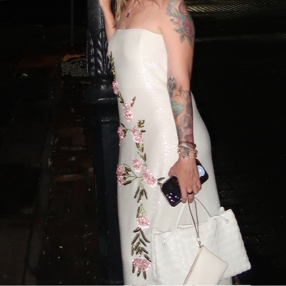 Staud Casey Dress in Magnolia - Picture 3 of 3